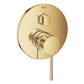 GROHE Essence 3-vejs Forplade, cool sunrise forplade, indbygningsarmatur, SilkMove, StarLight, QuickFix, 3-vejs omskifter, badeværelse, GROHE, VVS.