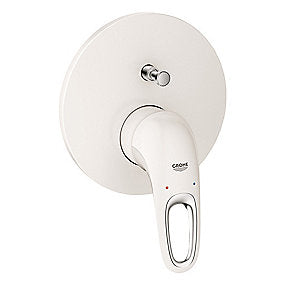 GROHE Eurostyle 2015 kar/brusearmatur, Moon white forplade, indbygningsarmatur, SilkMove, StarLight, QuickFix, 2-vejsomskifter, badeværelse, GROHE, VVS.