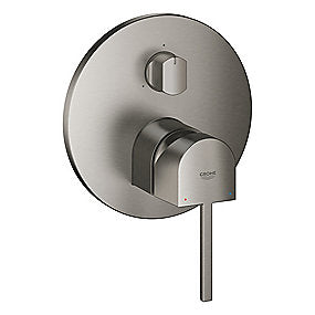 GROHE Plus 2019 brusearmatur ø158mm 3vejs. Børstet hard graphite