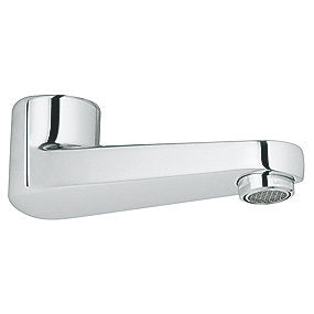 GROHE støbt udløb, krom tud, svingbar, låselig, laminarperlator, 117mm, GROHE StarLight, badeværelse, GROHE, VVS.