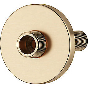 Mora tilgangsstykke 80mm/1/2x3/4 np/roset børstet messing