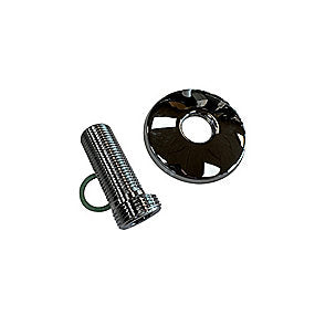 Tilgangsstykke excentrisk 3/4''x1/2'' 60mm. Med 70mm roset