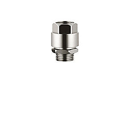 GROHE rørventilator 1/2'' kontraventil med omløber - nippel. Forkromet