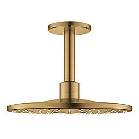 GROHE Rainshower Smartactive hovedbruser ø310mm med loftholder. Børstet cool sunrise