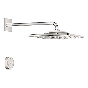 GROHE Rainshower Smartconnect hovedbruser 310x310/420mm med brusearm/fjernbetjening. Forkromet