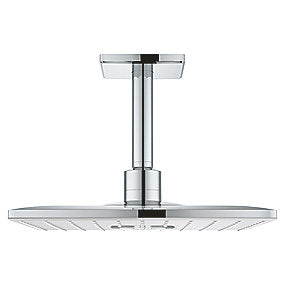 GROHE Rainshower hovedbruser Ø 310 mm. 142 mm. brusearm. Hvid. Husk 736145004