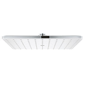 GROHE Rainshower Ø 310 mm Mono Cube Hovedbruser 1 spray, Ecojoy, hvid/krom