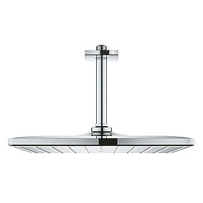 GROHE Rainshower Ø 310 mm Mono Cube Hovedbruser sæt til loft 142mm brusestang, Eco. Krom