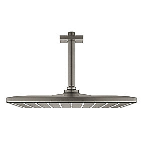 GROHE Rainshower 310 Mono cube Hovedbruser sæt til loft 142 mm, 1 spray, bør. hard graphite