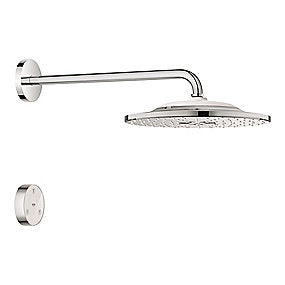 GROHE Rainshower Smartconnect hovedbruser ø310/420mm med brusearm/fjernbetjening. Forkromet