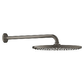 GROHE RSH Cosmopolitan 310 hovedbruser sæt 380 mm, 1 spray, Børstet Hard Graphite