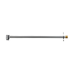 Oras Hydra bruserbøjning 1/2'' 450mm vægmonteret til Hydra hovedbruser. Forkromet messing