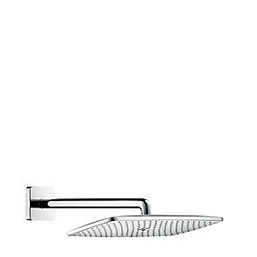 hansgrohe Raindance E360 hovedbruser, krom hovedbruser, rektangulær hovedbruser, AirPower, EcoSmart, QuickClean, XXL Performance, badeværelse, hansgrohe, VVS.