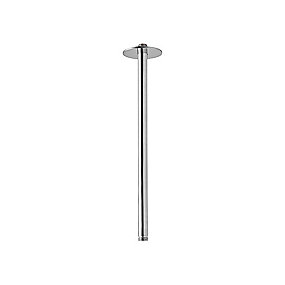 QTOO d line Circle Loftsarm 400mm Ø90 roset, poleret