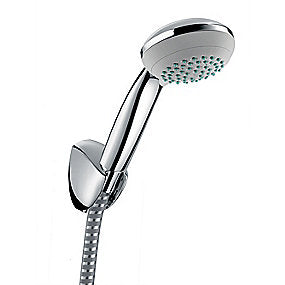 hansgrohe Crometta 85 Vario / Porter'C håndbrusersæt, med 1,25 meter Metaflex'C slange