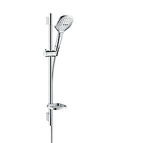 hansgrohe Raindance select e120 brusesæt, 65cm, 3stråler, krom/hvid