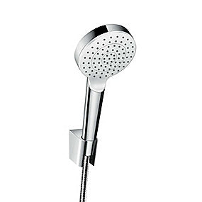 hansgrohe Crometta 1jet/Porter håndbrusersæt 1250 mm. hvid/krom