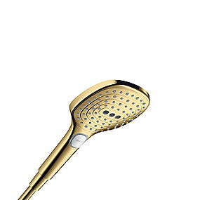 hansgrohe Raindance Select E 120 3jet håndbruser Poleret guld-optik