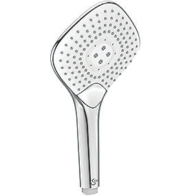 Ideal Standard evo jet Idealrain håndbruser. Diamond 134mm, vandsparer 8 l/min, Krom