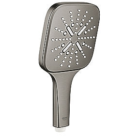 GROHE Rainshower SmartActive Cube Håndbruser 130mm, 3 sprays, 9,5 l/min, børstet hard graphite