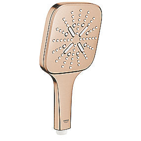 GROHE Rainshower SmartActive Cube Håndbruser 130mm, 3 sprays, 9,5 l/min, børstet warm sunset