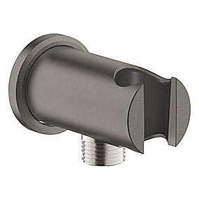 GROHE Rainshower Dækvinkel med holder Ø48mm, Børstet Hard Graphite