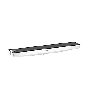 hansgrohe Rainfinity slangetudtag Porter 500, med venstrevendt bruserholder og hylde, mat hvid