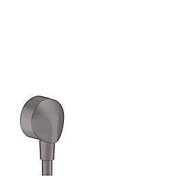 hansgrohe FixFit Slangeudtag E uden kontraventil, børstet sort krom