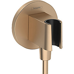 hansgrohe FixFit S slangeudtag 1/2 til håndbruser. Brushed bronze