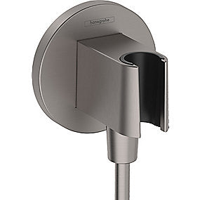 hansgrohe FixFit S slangeudtag 1/2 til håndbruser. Brushed black chrome
