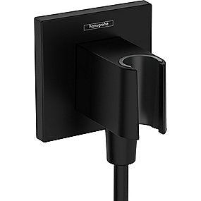 hansgrohe FixFit E slangeudtag 1/2 til håndbruser. Mat sort