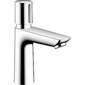 hansgrohe Talis E håndvaskarmatur selvluk med temperaturregulering 111mm tud