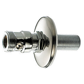 V&B Securex kuglehane lige tilslutning nippel/nippel DN15/DN29 forkr. DR