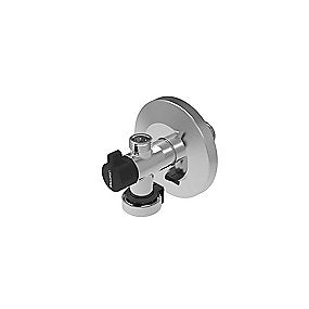 BROEN BALLOFIX Vinkelventil Dobbelt, med kontraventil 3/8x1/2x3/4, messing