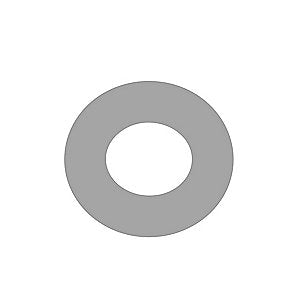 GROHE Roset Ø70x2mm blank/børstet Nikkel