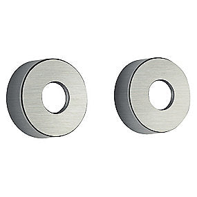 Damixa roset 2stk Ø70, Steel pvd
