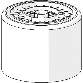 Oras Luftblander, M22x1 STD CC A Forkromet
