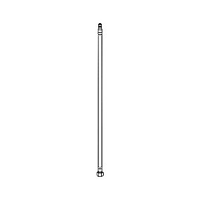 Oras tilslutnings kobling L=515, G3/8-M10x1