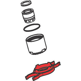 hansgrohe luftblander M22x1 til køkkenarmatur med udtræksbruser