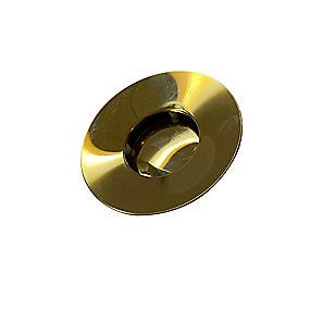 Kriss Magic bundventil 1 1/4'' til vask uden overløb guld