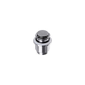 QTOO d line Integral Bundventil 1 1/4'' Push-up - matbørstet