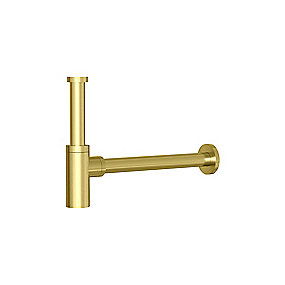 Qtoo d line vandlås mat børstet mess PVD. Højde 30-120mm, Længde 100-350mm