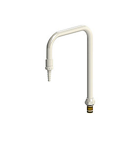BROEN-LAB U-tud til BOSS-amatur Ø19 nippel, Fremspring: 180mm