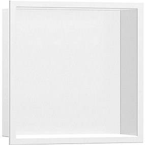 hansgrohe Xtrastoris Original vægniche 300x300x100mm til indbygning. mat hvid