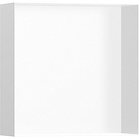 hansgrohe Xtrastoris Minimalistic vægniche 300x300x100mm til indbygning. mat hvid