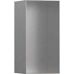 hansgrohe Xtrastoris Minimalistic vægniche 300x150x140mm til indbygning. Brushed Stainless