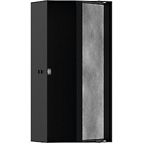 hansgrohe Xtrastoris Rock vægniche 300x150x100mm til indbygning. mat sort