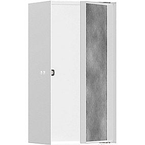 hansgrohe Xtrastoris Rock vægniche 300x150x140mm til indbygning. mat hvid
