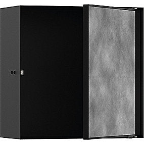 hansgrohe Xtrastoris Rock vægniche 300x300x140mm til indbygning. mat sort