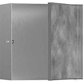 hansgrohe Xtrastoris Rock vægniche 300x300x140mm til indbygning. Brushed Stainless Steel